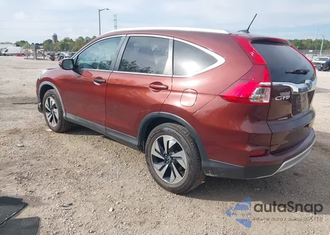 2015 Honda Cr-V Touring из США, поврежденный, VIN 5J6RM4H90FL034589